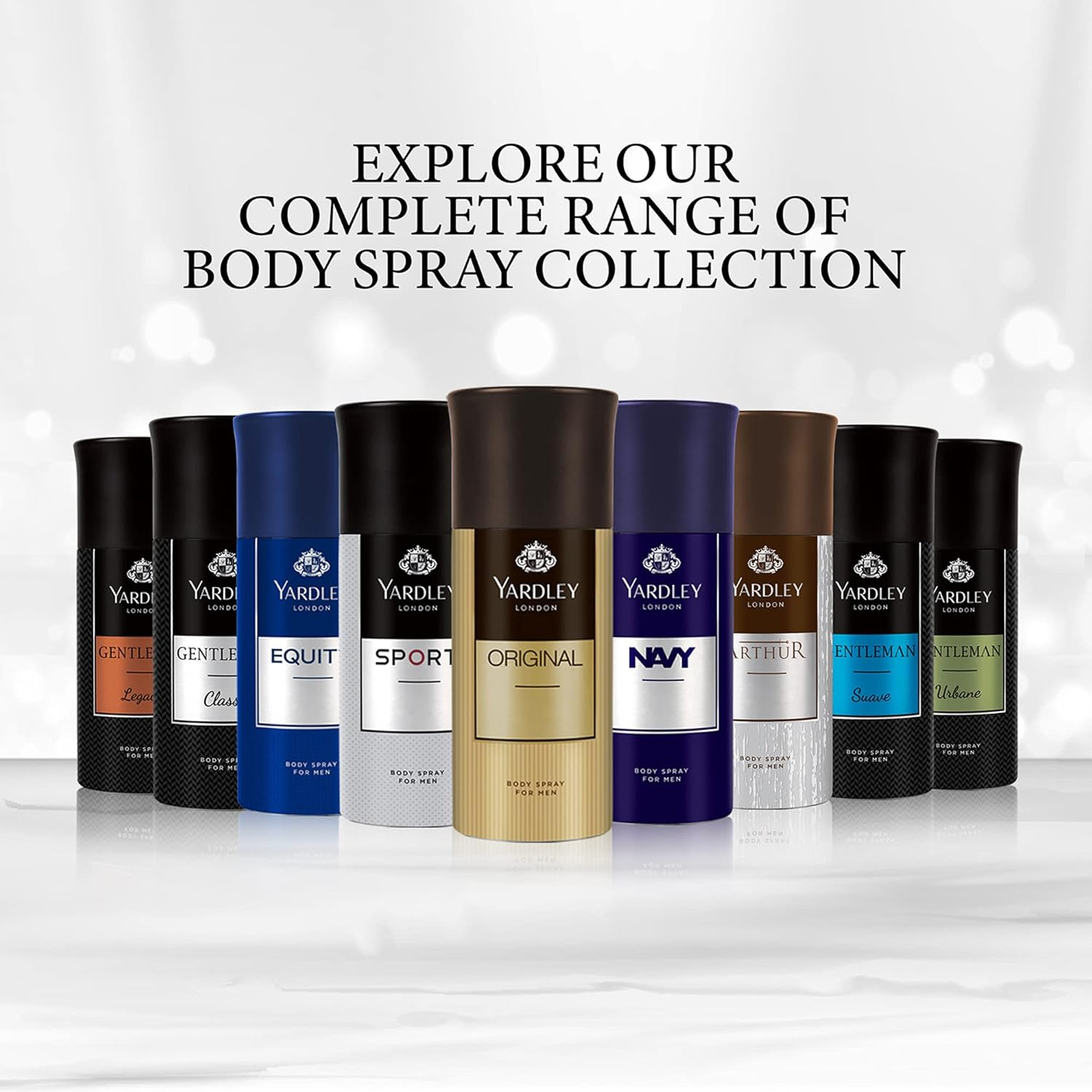 Yardley London Arthur Body Spray for Men 150 Ml image number 4