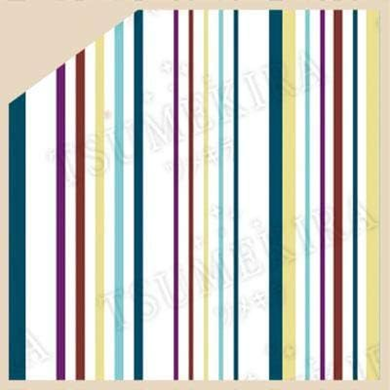 TSUMEKIRA ES-CST-102 Nail Stickers, Colorful Stripes 2 image number 5