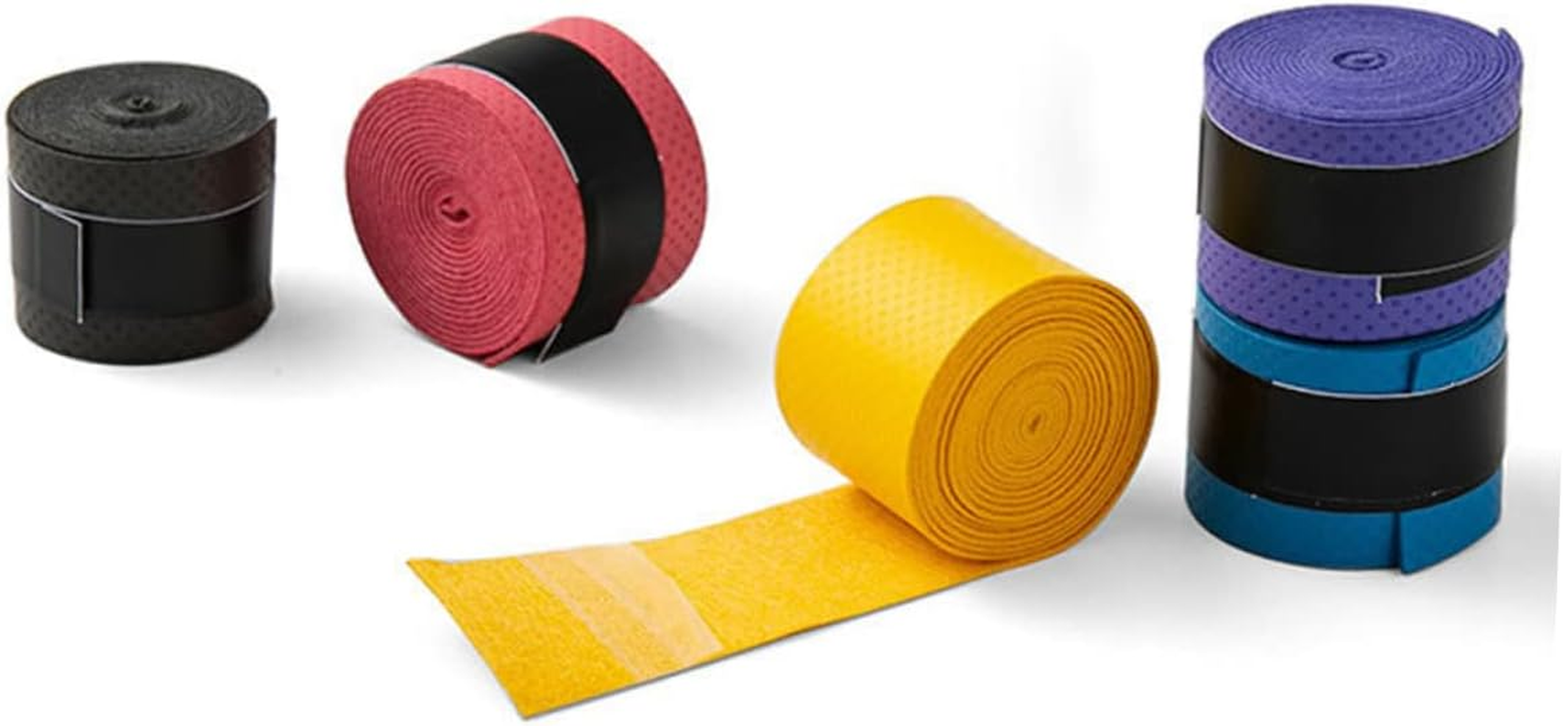 JOINPAYA 20Pcs Drum Stick Tapes: Drumstick Wrap Sweat-Absorbent Tape Non-Slip Sweatband Sweat Belts Drumstick Sweat Bands Wound Racket Water Shockproof Drum Percussion