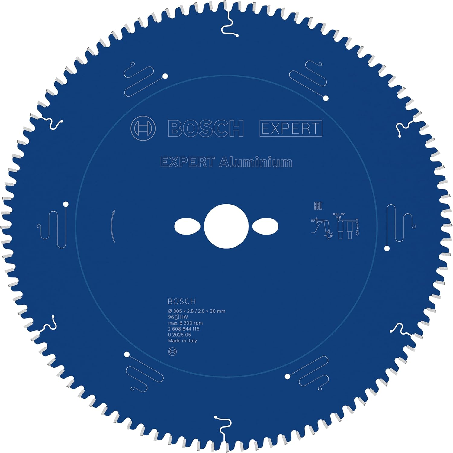Bosch 2608644115 305 Mm Circular Saw Blade for Aluminium image number 4