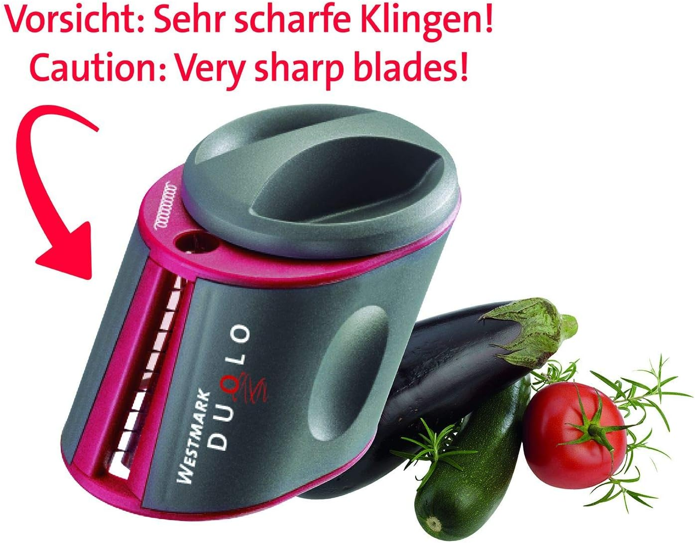 Westmark 4004094116261 Westmark Spiral Cutter, Silver, 4004094116261