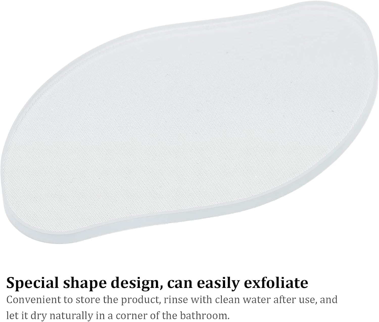 Foot File, Portable Tempered Glass Nano Foot Scrubber for Cracked Dry Skin for Wet and Dry Feet for Dead Skin Removal image number 1