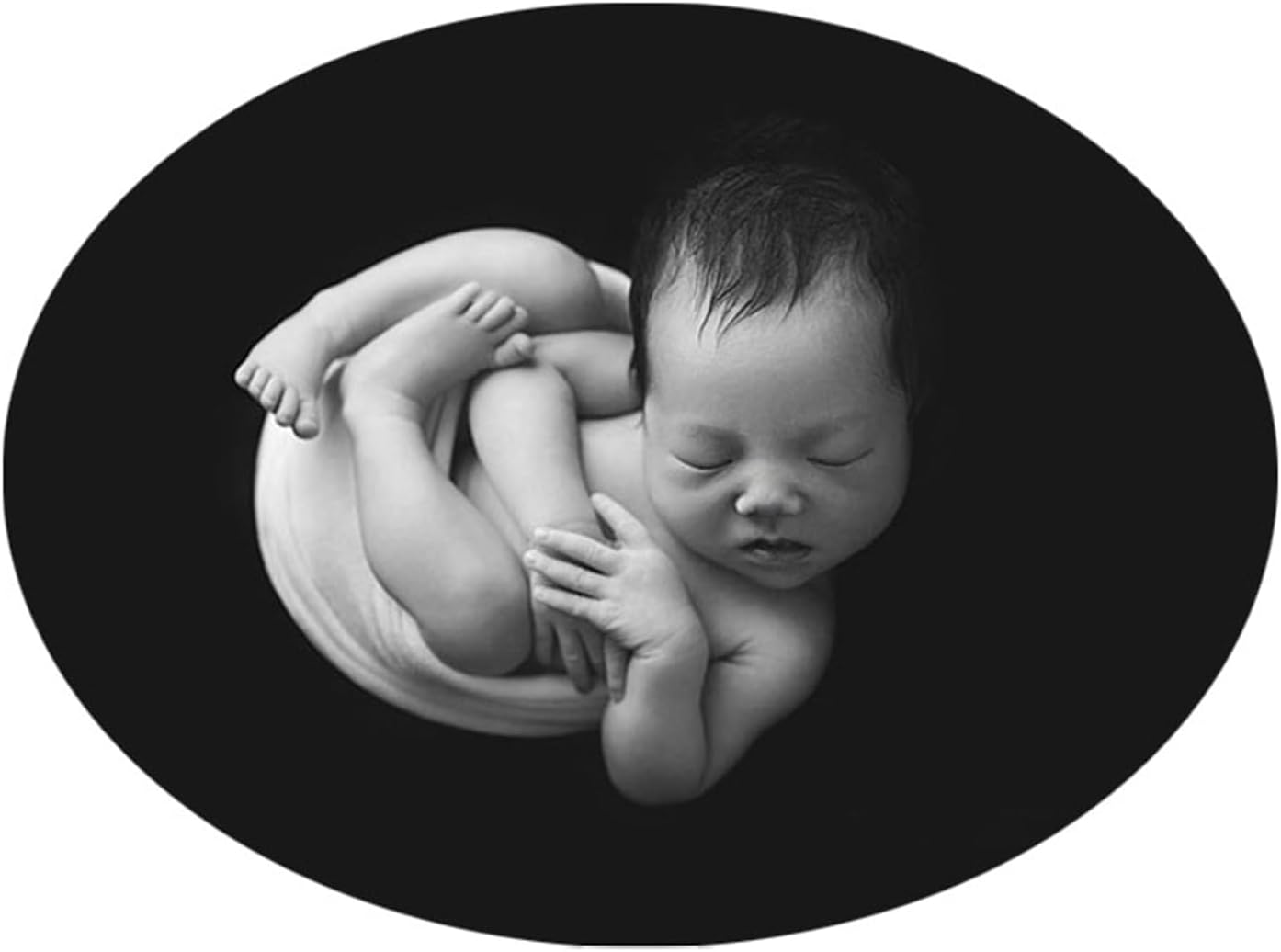 Orraphtstu Newborn Photography Posing Fabric Baby Beanbag Backdrop Props Stretch Blanket for Professional Studio Photoshoot (Beige)