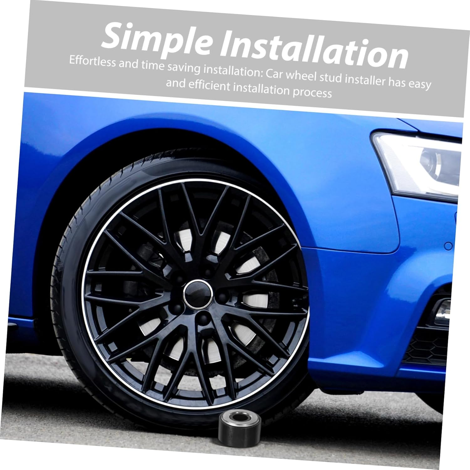 HEALEEP Automotive Wheel Installer Tool for Easy Tire Installation Design Comfortable Grip for Vehicle Types Essential Car Repair Accessory