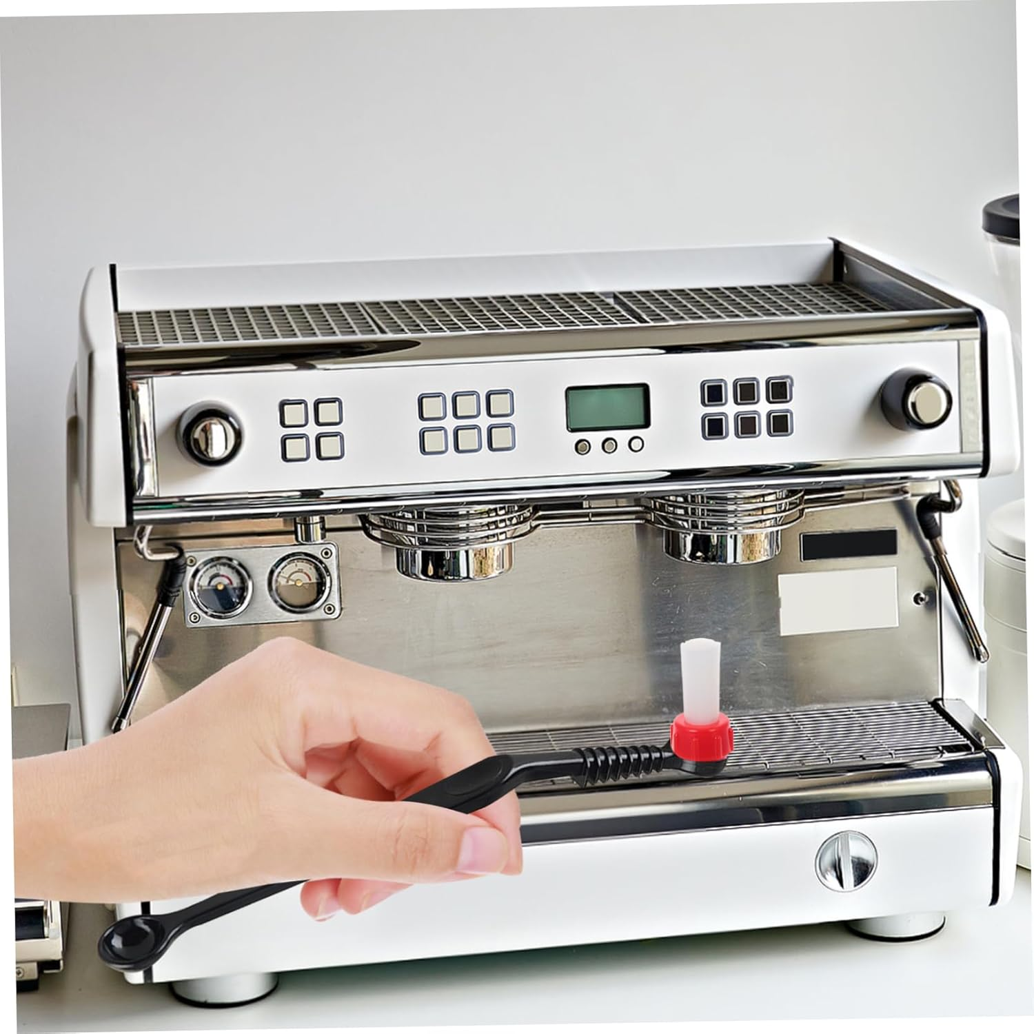 Angoily Coffee Maker Cleaning Brush Heat Resistant Nylon Brush for Espresso Machine Grinder Teapot and Appliances image number 3