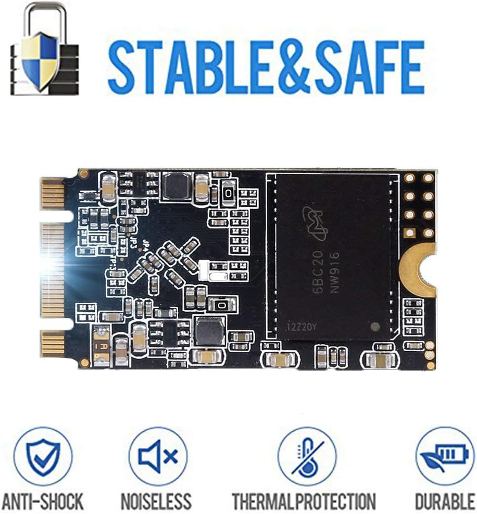 Dogfish M.2 2242 SSD 250GB Ngff Internal Solid State Drive 42 X 22 Mm Hard Drive M2 SSD M.2 SSD Included 60GB 120GB 240GB 250GB 256GB 480GB 500GB (250GB, M.2 2242) image number 2