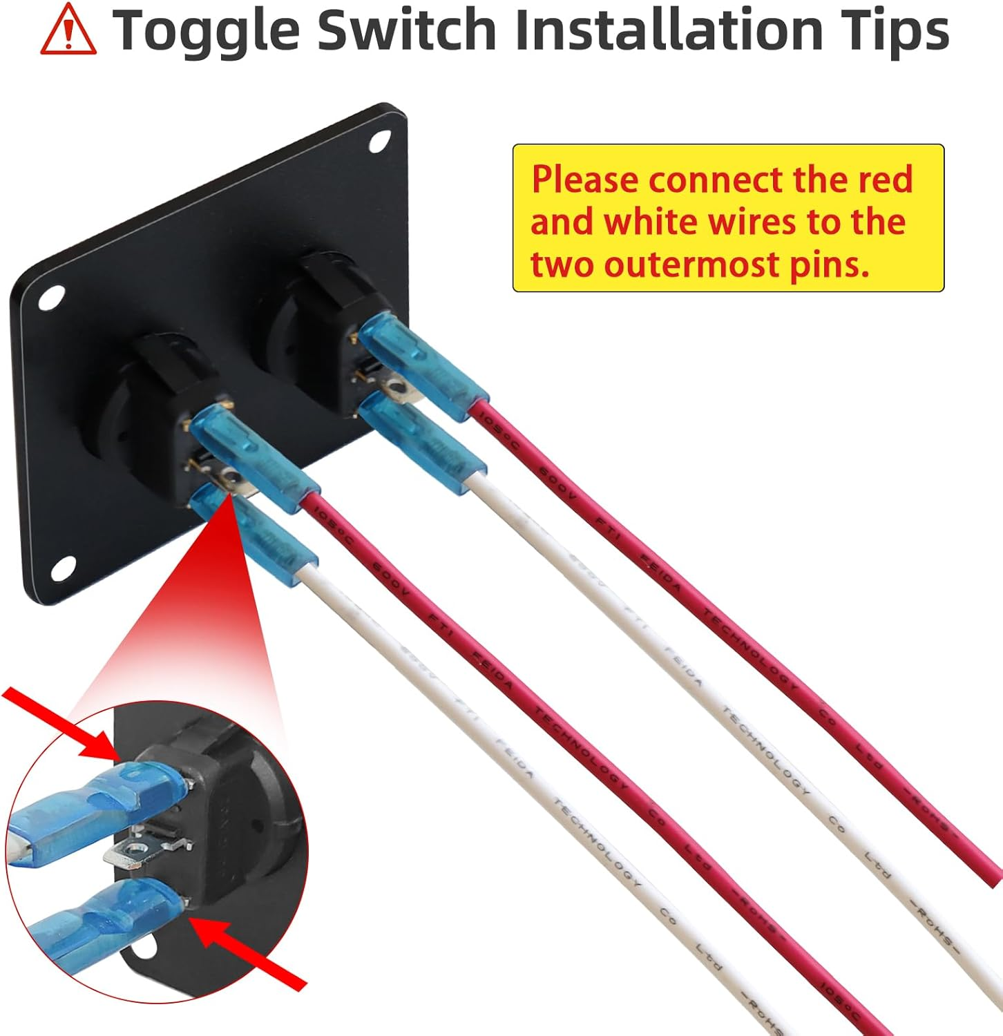 RV Holding Tank Heater Pad with Automatic Thermostat&Switch, 2PCS 12/13.5V RV Tank Heater Pad 12"X18" for Camper/Trailer/Motorhome/Marine,Use with up to 50 Gallons Grey Fresh Black Water image number 5