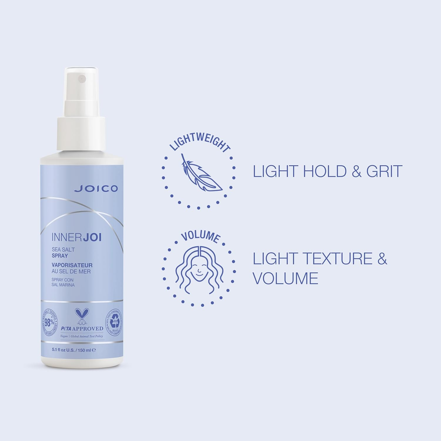 Joico Innerjoi Sea Salt Hair Spray 150 Ml image number 5