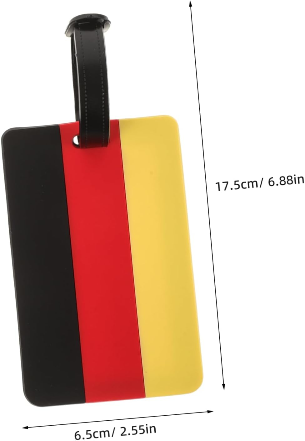 OATIPHO 2Pcs Flag Luggage Tag Travel Baggage Identifier Suitcase Tag for Checked Baggage image number 4