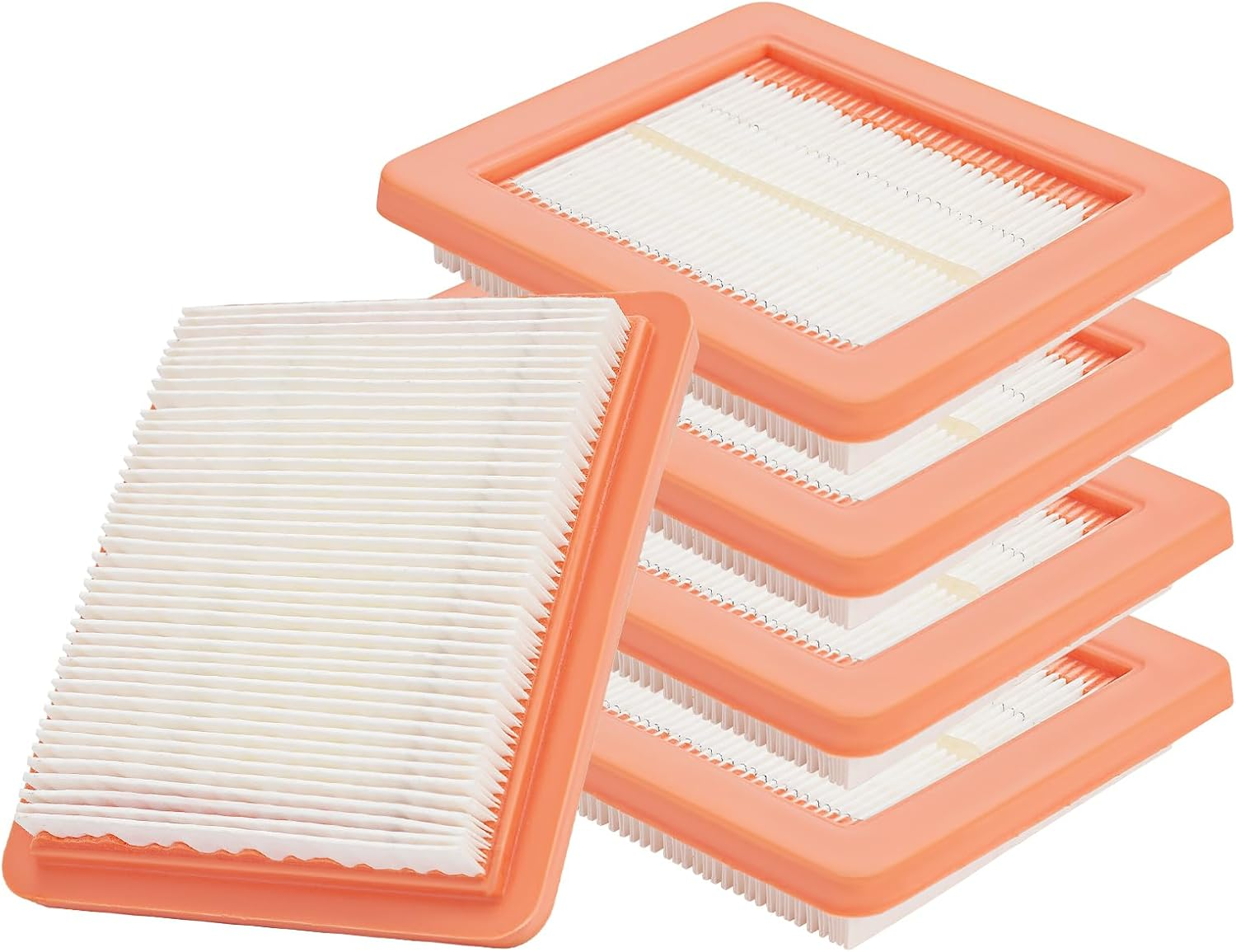 5 PCS 17211-ZL8-003 17211-ZL8-023 17211-Z8B-901 17211-ZE8-000 Air Filter Compatible with Honda Engines GC135 GC160 GC190 GCV135 GCV160, Lawn Mower Engines HRR2169PKA HRR216K9PKAA HRR216K9VKAA image number 1