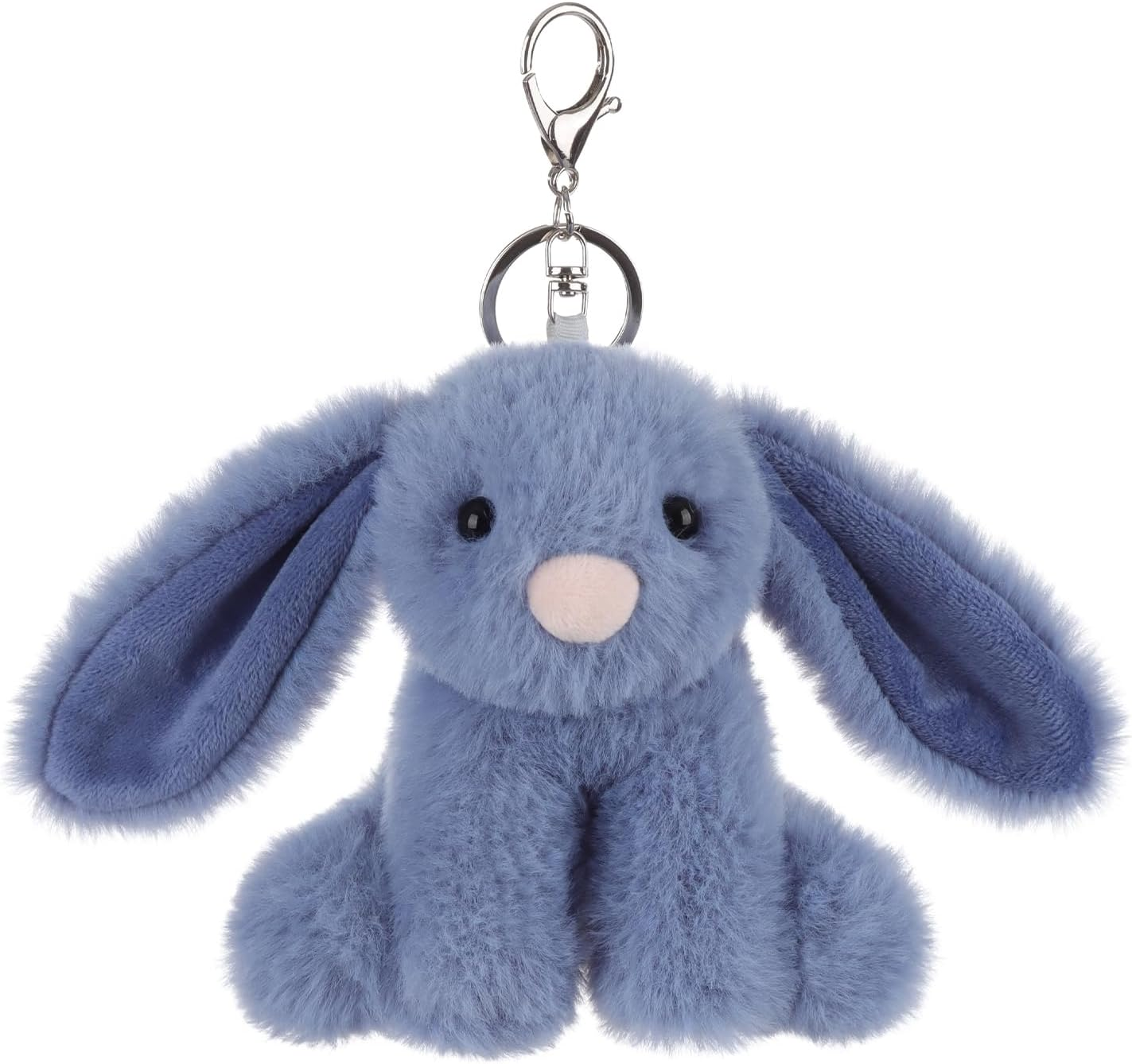 Apricot Lamb Cute Toys Plush Rabbit Stuffed Animal Soft for Kids Bag, Purse, Backpack, Handbag (4.7 Inches), Polyester