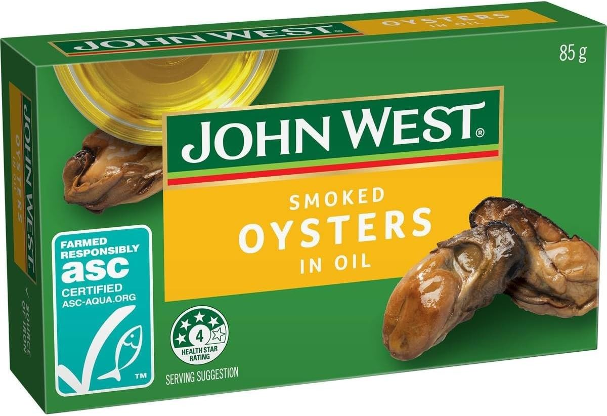 John West Smoked Oysters in Oil 20X85 G image number 5