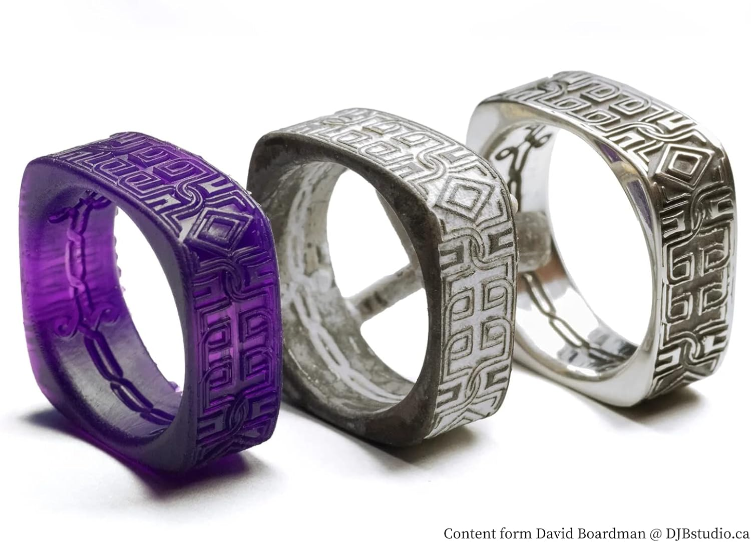 Siraya Tech Cast 3D Printer Resin Easy to Print Use and Burn High Resolution Castable 405Nm LCD Uv-Curing Photopolymer Resin for Making Jewelries and Metal Parts (Purple, 1Kg) image number 5