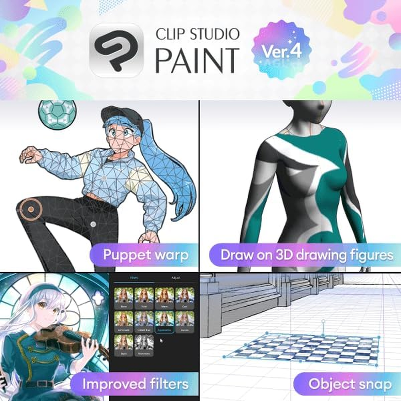 CLIP STUDIO PAINT EX - Version 4 | Perpetual License | for Windows and Macos image number 3