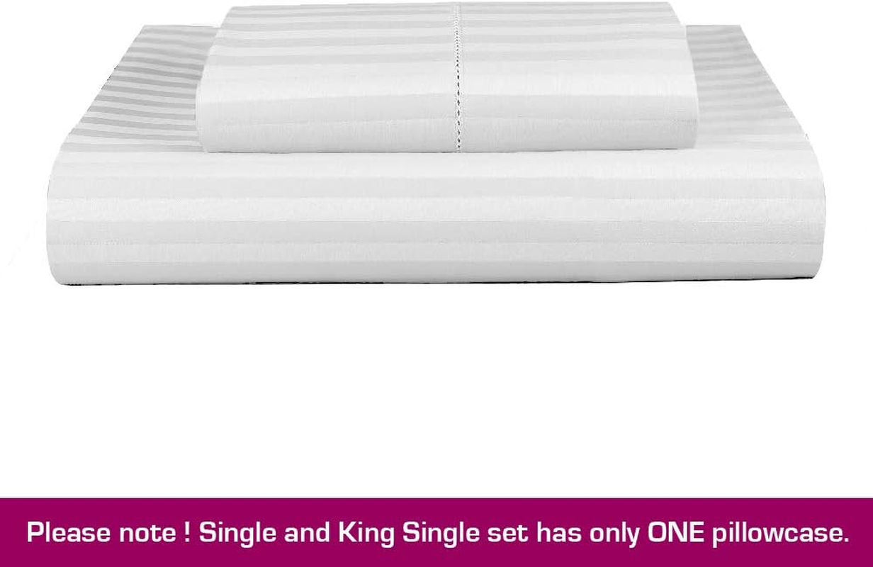 Luxor Linen Dreamfields 1000TC Ultra Soft Microfibre Quilt Cover Set (Quilt Cover, Two Pillowcase), White, Double