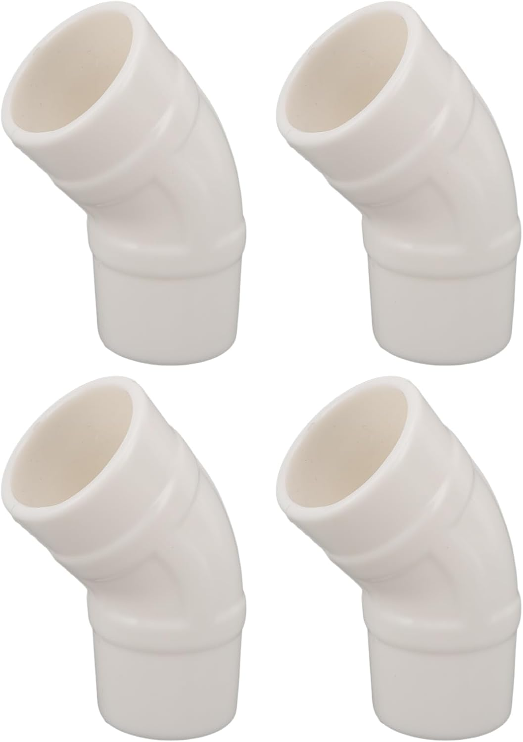 TOPINCN 4 PCS Pool Cleaner Elbows 45 Degree, Pool Vacuum Pipe Connector, Silicone Replacement Parts W70244 for Zodiac Baracudas G2 G3 G4, Maintenance Accessory Kit image number 1