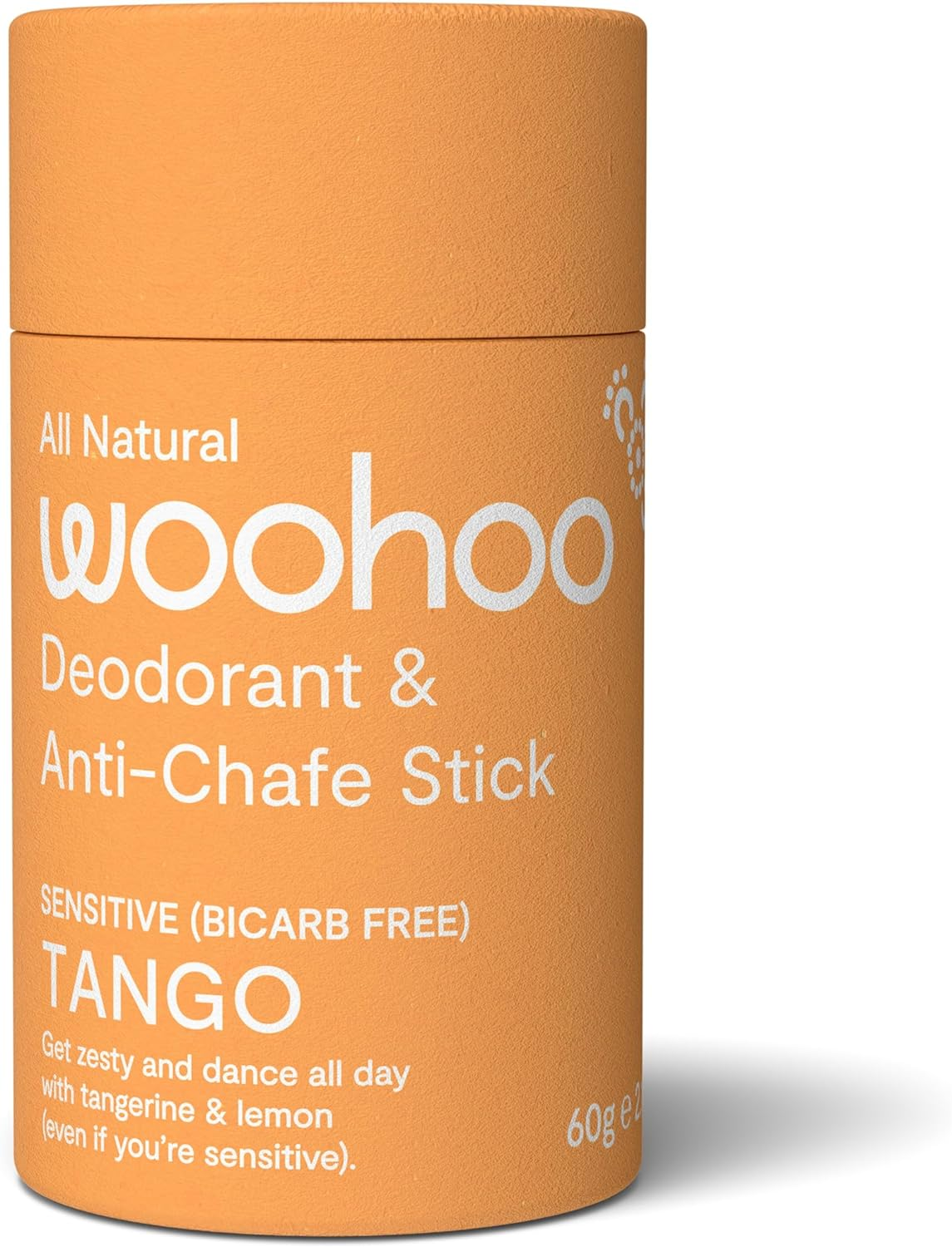 Woohoo Body Natural Deodorant and Anti-Chafe Stick 60 G, Tango image number 2