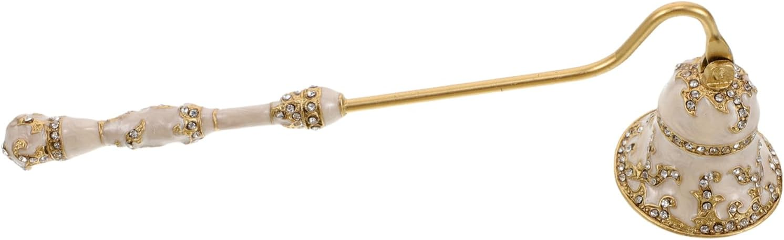 VICASKY Handheld Wick Fire Extinguisher Vintage Metal Candle Snuffer Odor Elimination Tool for Aromatherapy Candles Home Hotel Restaurant image number 4