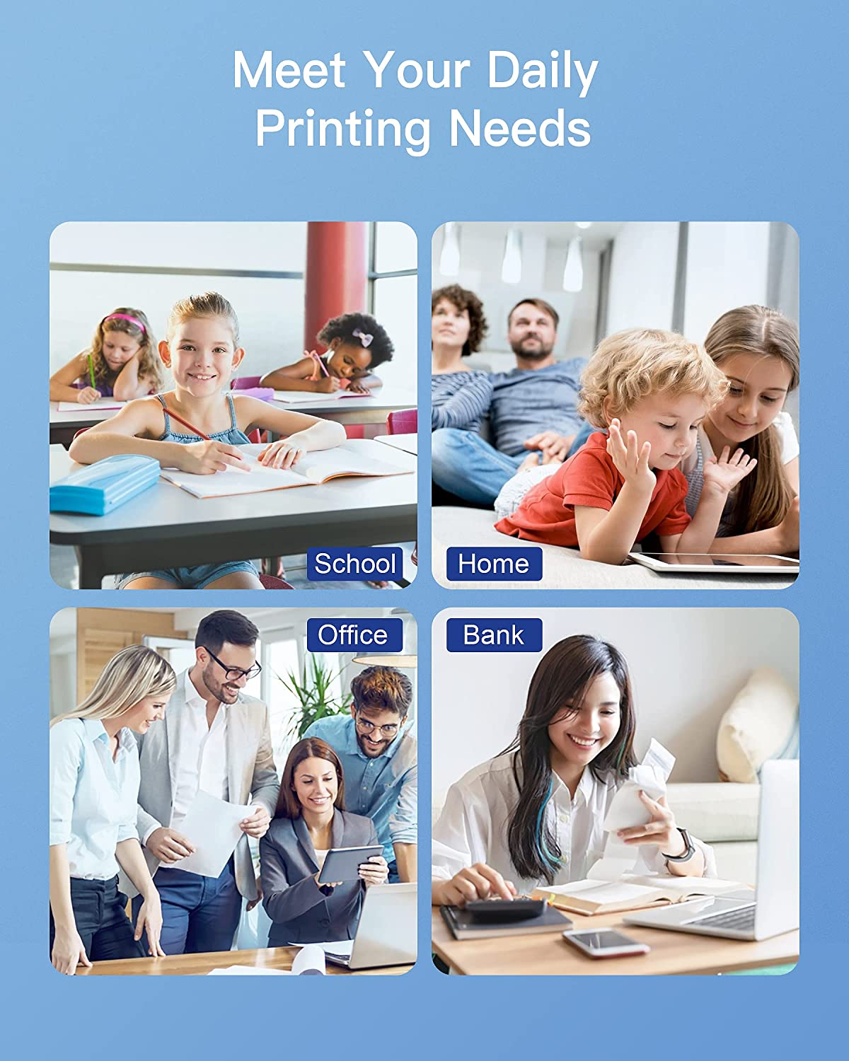 GPC Image Remanufactured 645 XL 646 XL Ink Cartridges Replacement for 645XL 646XL Combo Pack Pg645Xl Black Cl646Xl Color Works for Pixma MG2560 MG2460 MG2960 MG2965 MX496 (1 Black 1 Color) image number 2