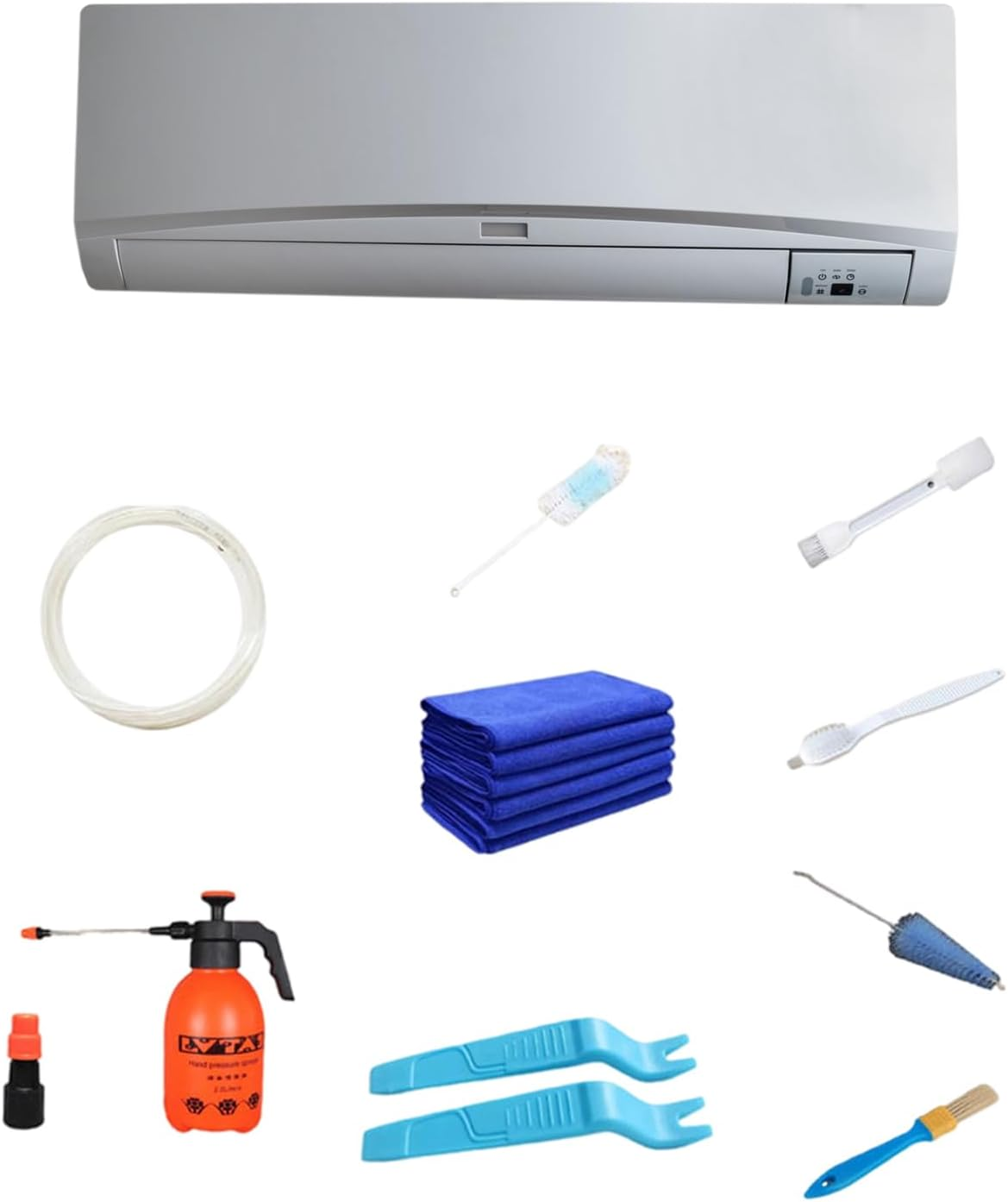 Air Conditioner Cleaning Cover Kit | Waterproof Wall Mounted Ac Clean Protector Kit - Waterproof Split Cleaning Service Bag, Home Air Conditioner image number 2