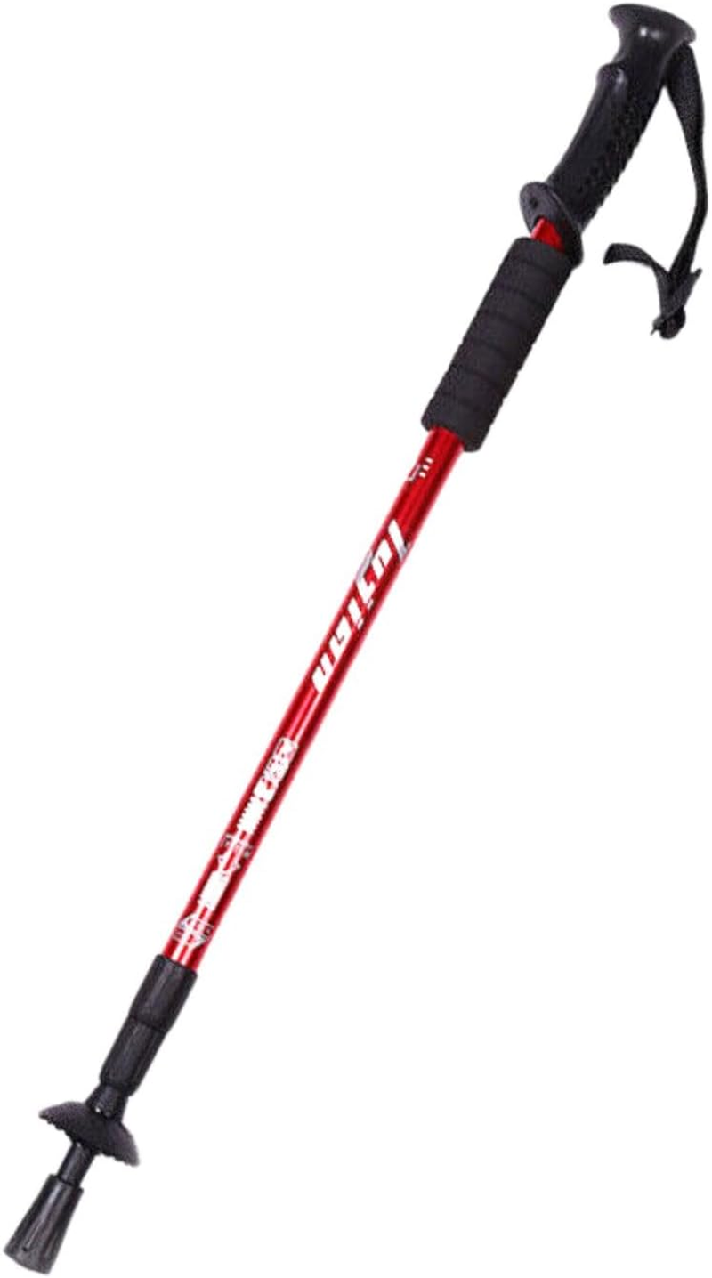 Leona Co Lightweight Travel Trekking Poles, Aluminum Collapsible Hiking Poles, Walking Stick, Walking Poles for Men and Women Camping Gear image number 2