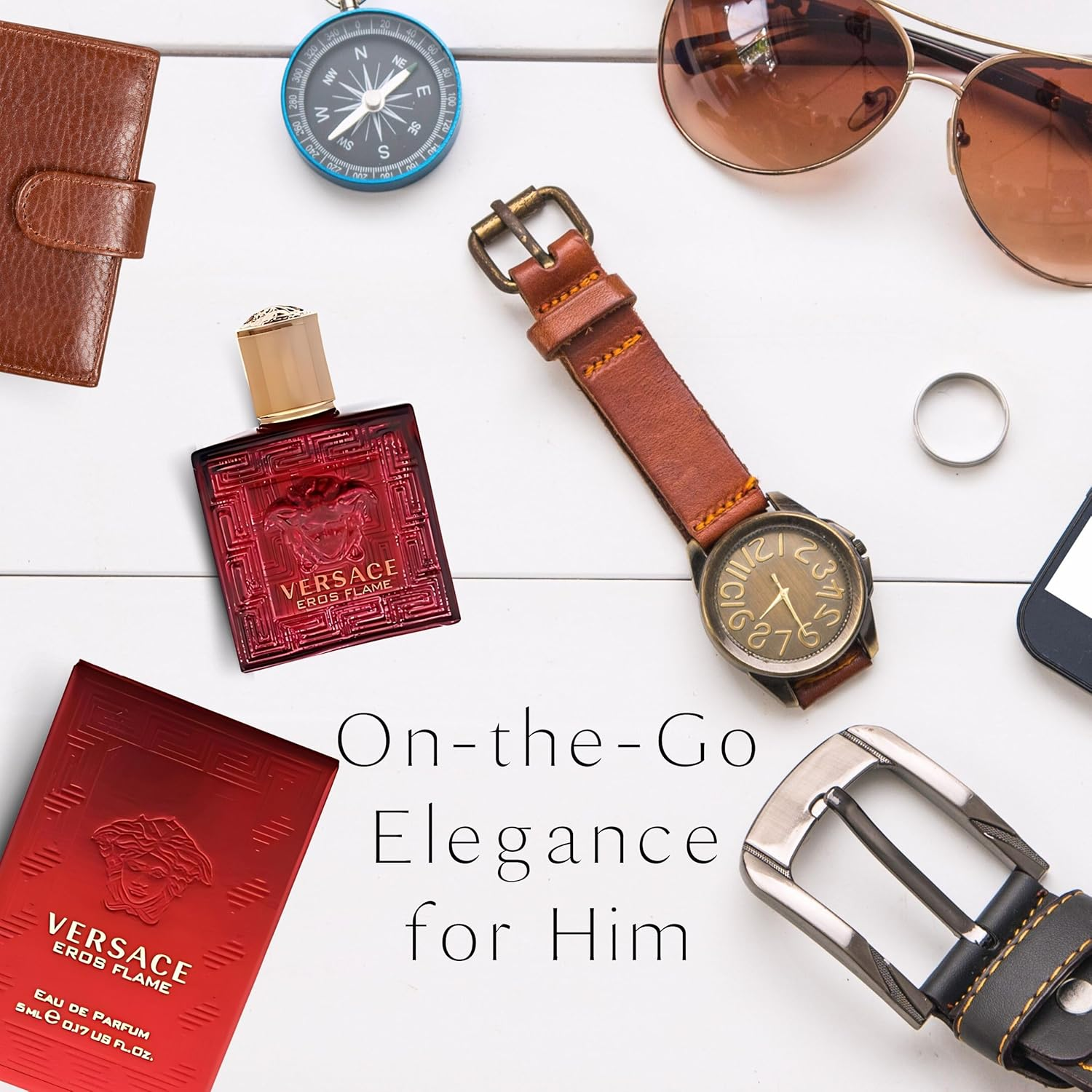 Versace Versace Eros Flame Mini Eau De Parfum 5Ml image number 6