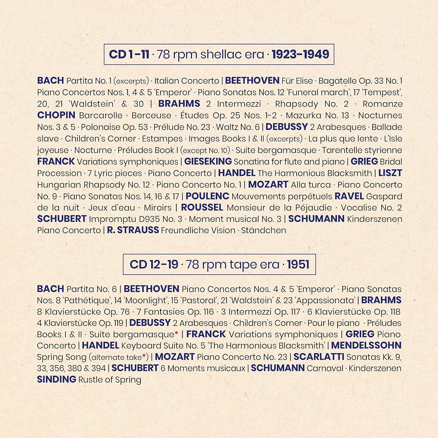 The Complete Warner Classics Recordings