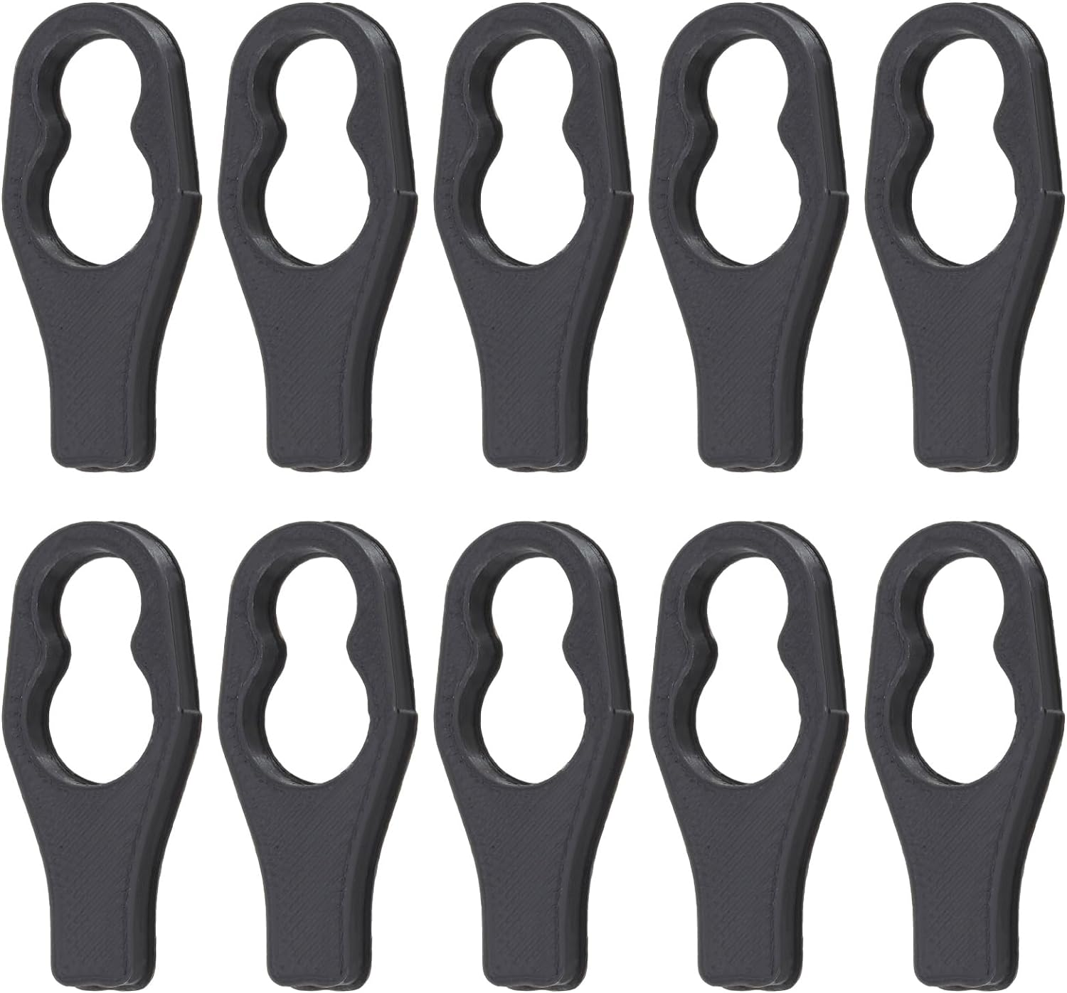 Ecsing 10Pcs Parcel Shelf Clip Replacement Compatible with BMW 1 Series/X1 Compatible with Mercedes a Class Car Parcel Shelf Fixing Clip Plastic image number 6