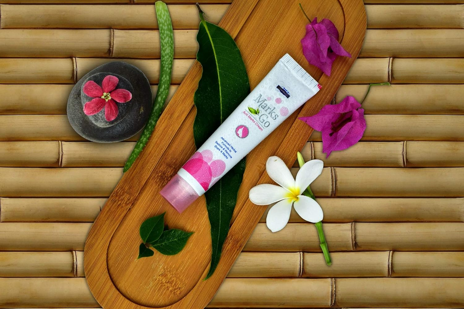 HAPDCO Marks Go Cream 25Gm (Pack of 3) - Ayurvedic Safe & Effective Cream to Remove Marks and Scars on the Skin