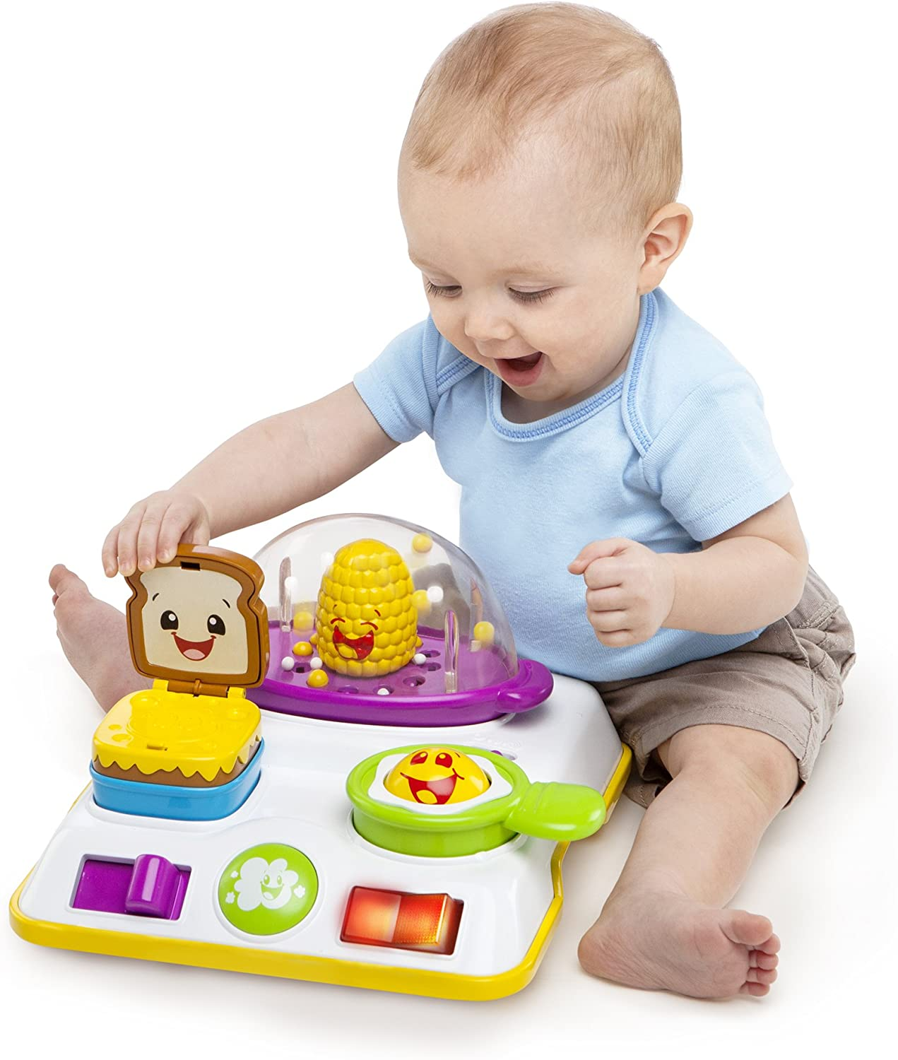 Bright Starts 4-In-1 Shop 'N Cook Walker, Multi (52130) image number 3