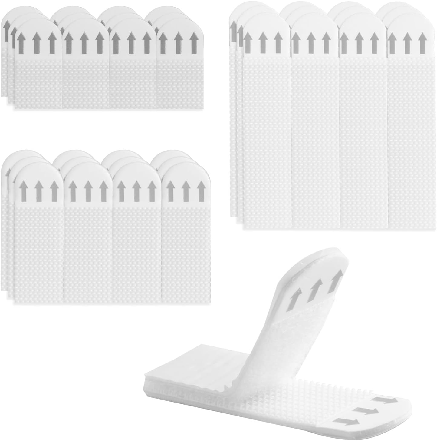 SILHOL 36 Pairs Picture Hanging Strips Heavy Duty, Removable Hook and Loop Tape Picture Hanger Damage Free, for Frames, Art and Photos, 3 Sizes image number 5