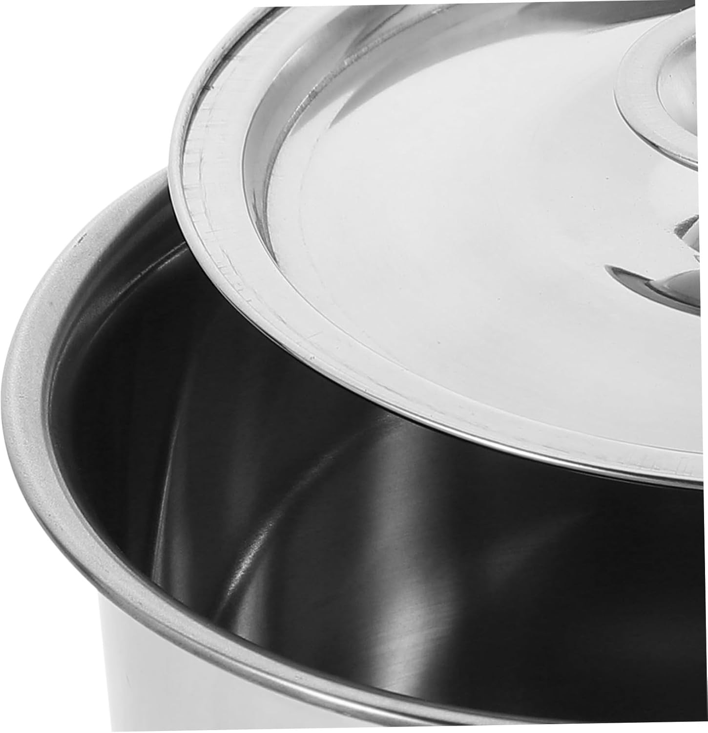 Garneck Stainless Steel Seasoning Storage Pot with Lid Food-Grade Condiment Container for Salt Sugar Spice Easy-Open Jar for Kitchen Restaurant Dining Use image number 3