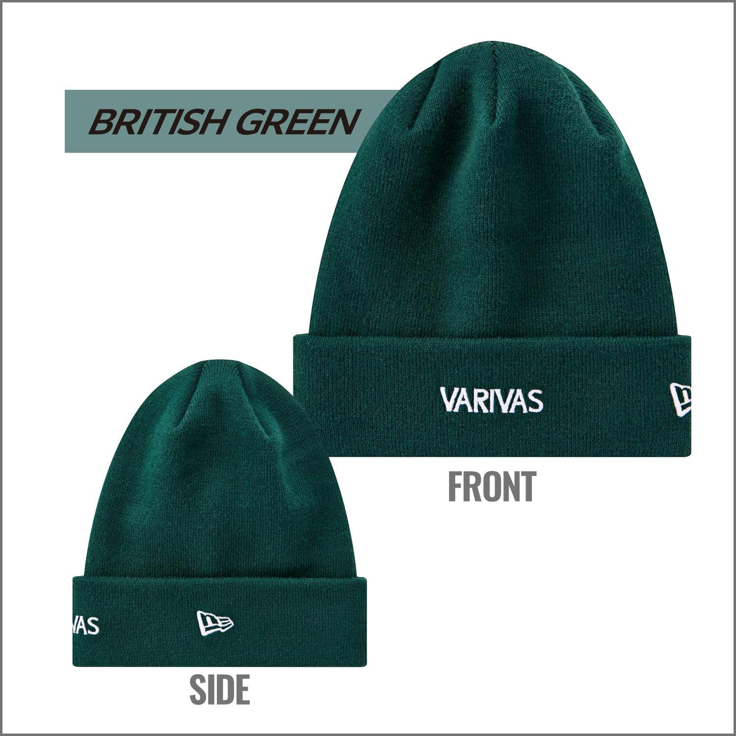 VARIVAS X New Era Basic Cuff Knit British Green VAC-79