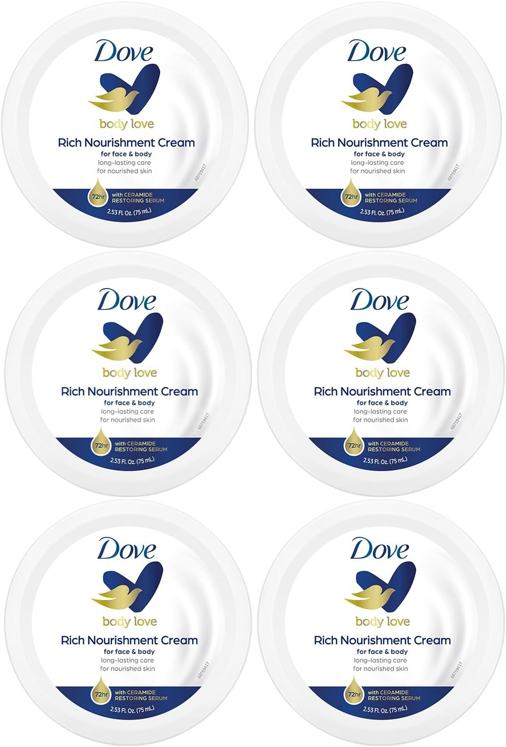 Dove Intensive Nourishing Care Cream 75 Ml image number 3