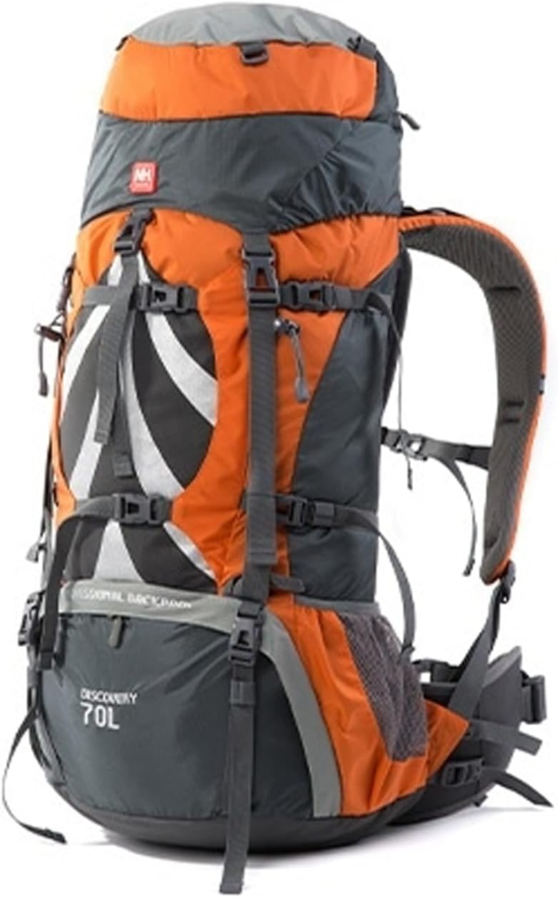 Naturehike 70+5L Lightweight Hiking Backpack, Tear-Resistant Fabrics-Light CR Carrying System-Comfortable Weight-Bearing Lightweight Mountaineering Bag with Rain Cover, Outdoor Daypack for Adults - Black image number 4