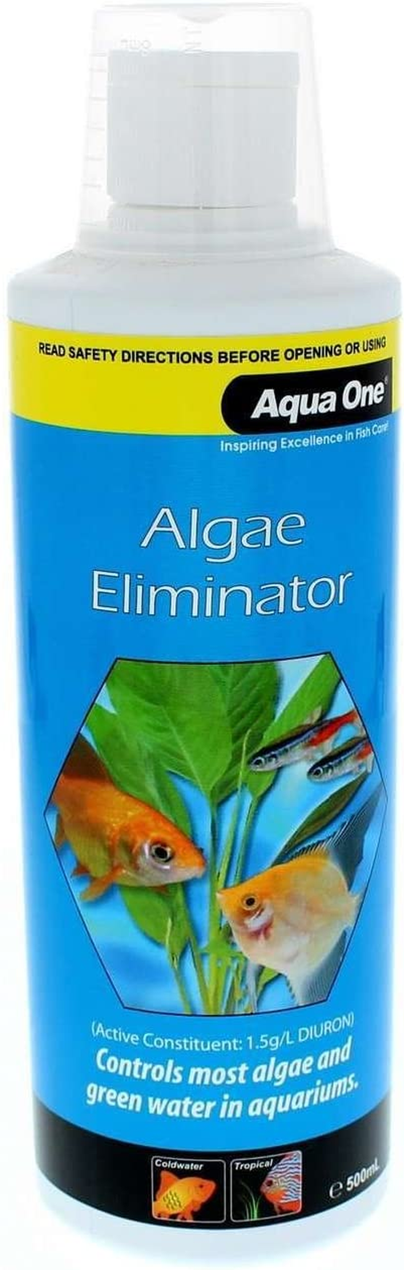 Treatment Algae Eliminator 500Ml 92144 Fish Tank Aquarium Aqua One