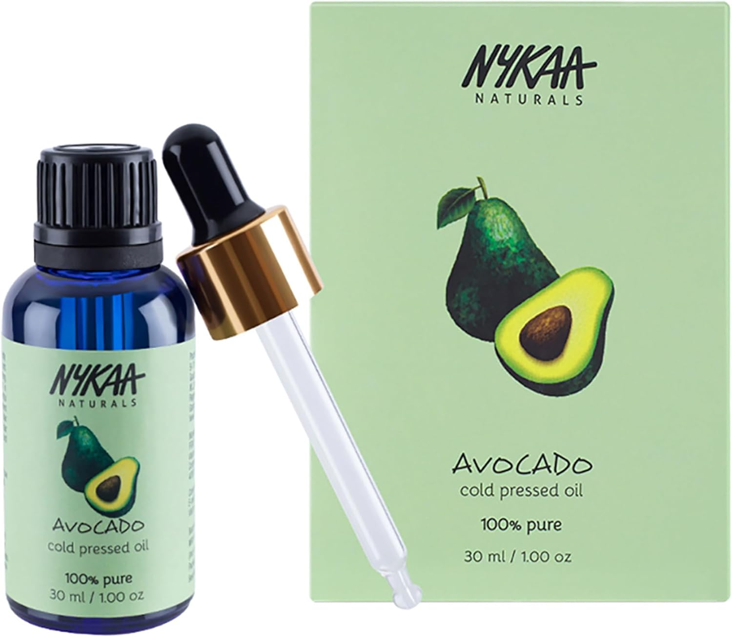 Nykaa Naturals 100 Percent Pure Cold Pressed - Avocado for Women 1 Oz Oil image number 6