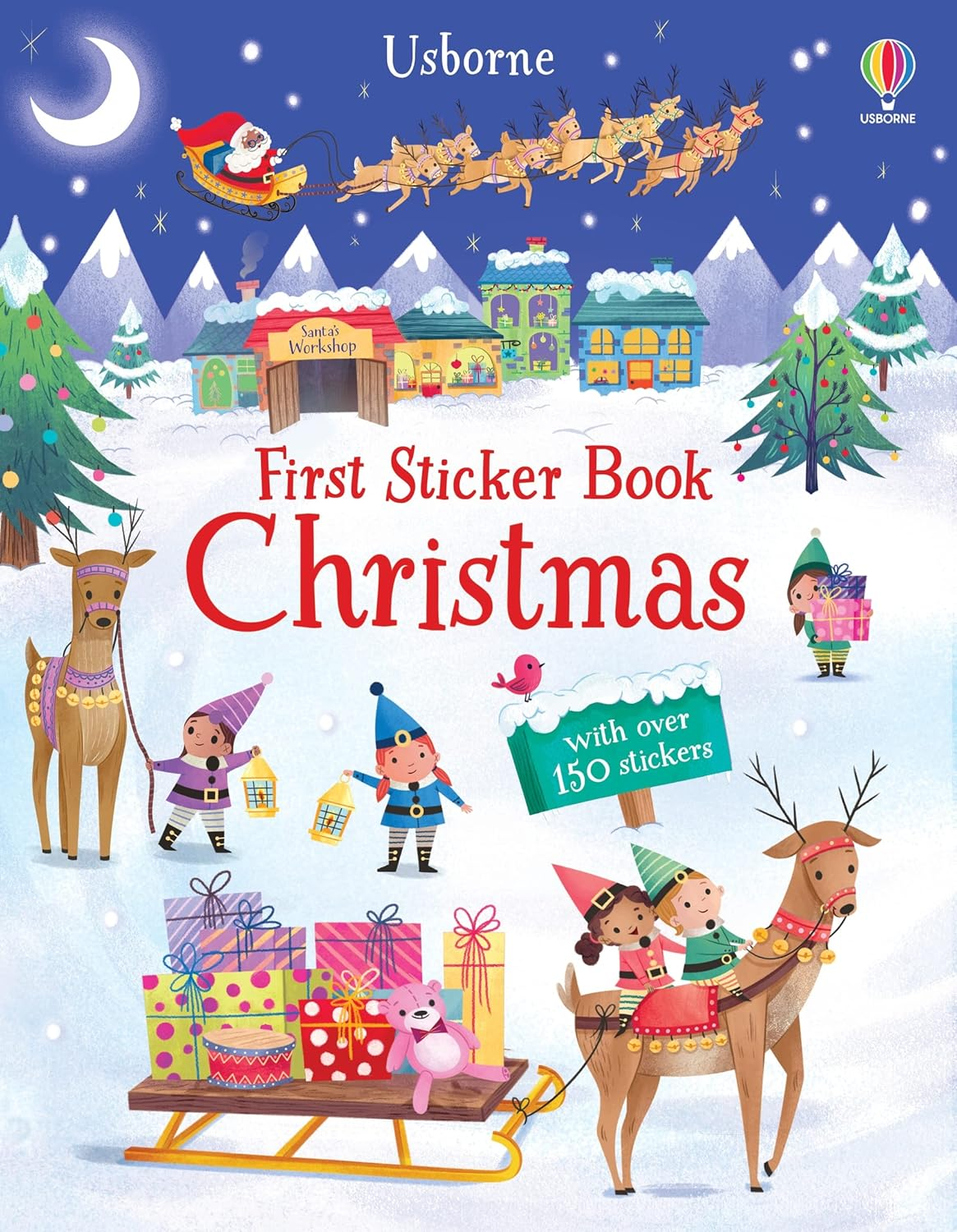 First Sticker Book Christmas: a Christmas Sticker Book for Children image number 3