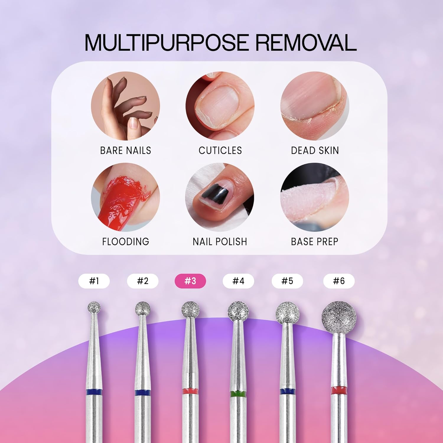 (Coarse) - PANA 0.2Cm Shank Size Professional - Small Barrel Gold Carbide Coarse Grit - Nail Drill Bit for for Dremel Machine image number 4