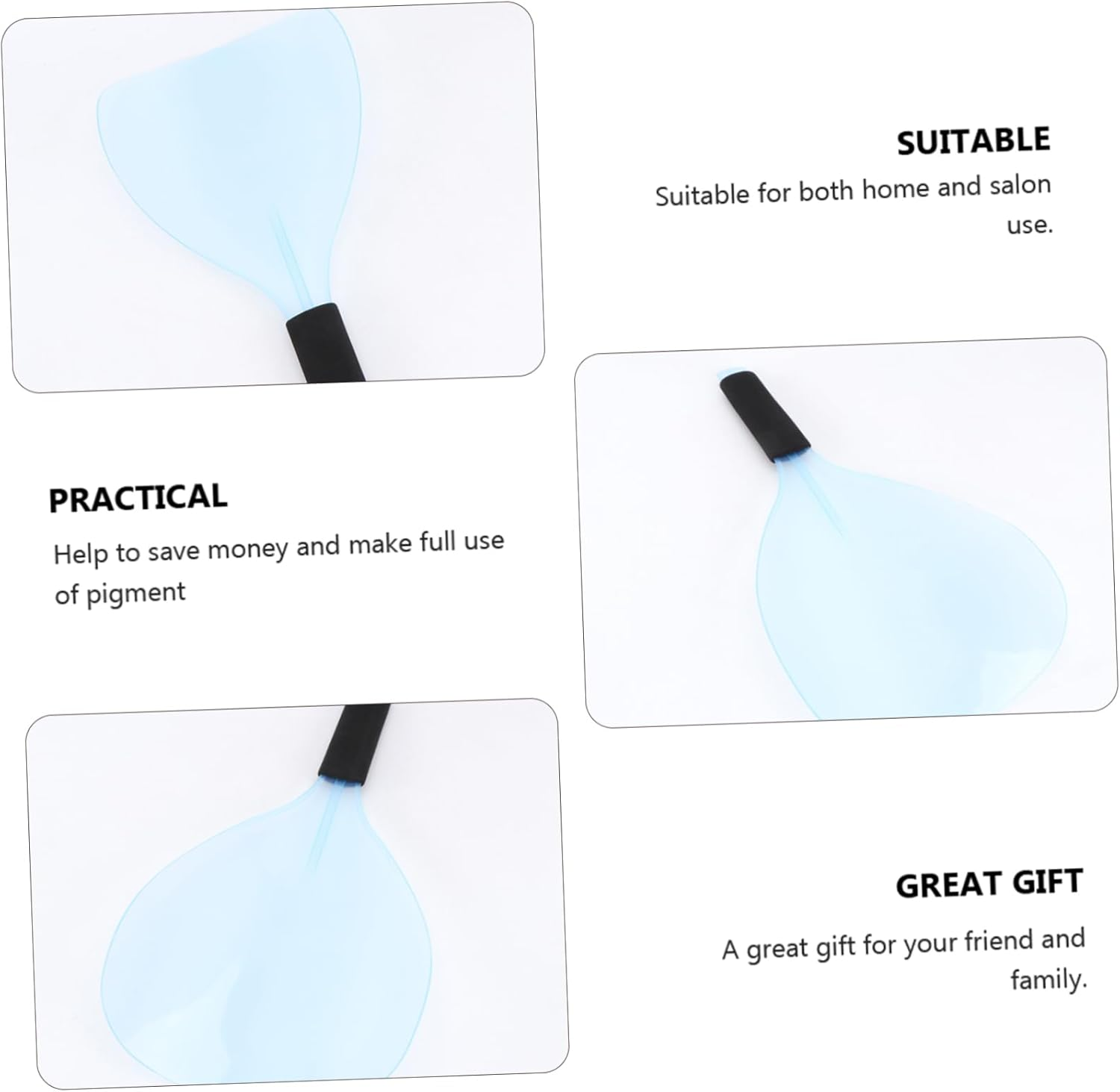 2Pcs Salon Hairdressing Mask for Slip Face Mask Protection during Haircut Sessions Lightweight Design for Haircare Professionals Random Color image number 1