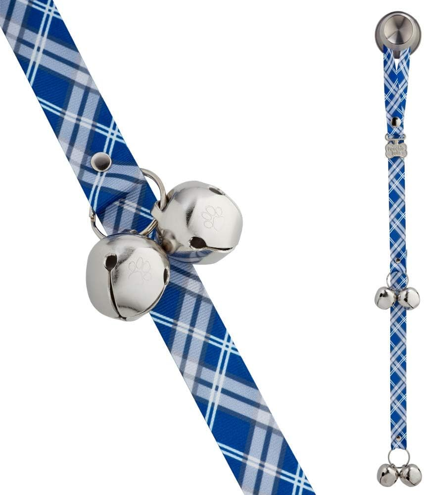 Poochiebells - Dog Bells Toilet Training - Dog Bell for Door Potty Training - Barking Dog Doorbell - Adjustable Length Dog Door Bells and Training Bells - Dog Toilet Training Bell (Starry Night) image number 3