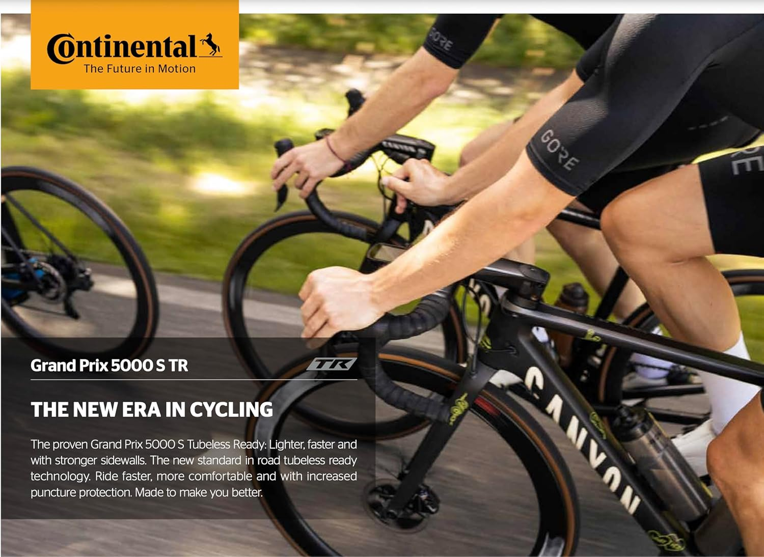Continental Grand Prix 5000S TR Folding Tyre // 25-622 (700 X 25C) image number 2