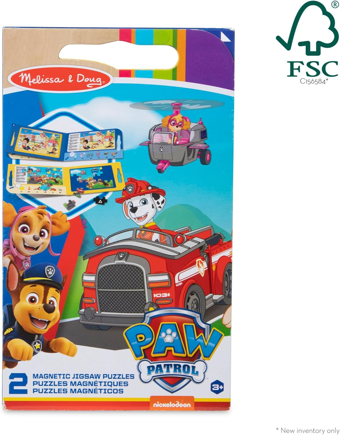 Melissa and Doug Paw Patrol - Magnetic Jigsaw Puzzle image number 4