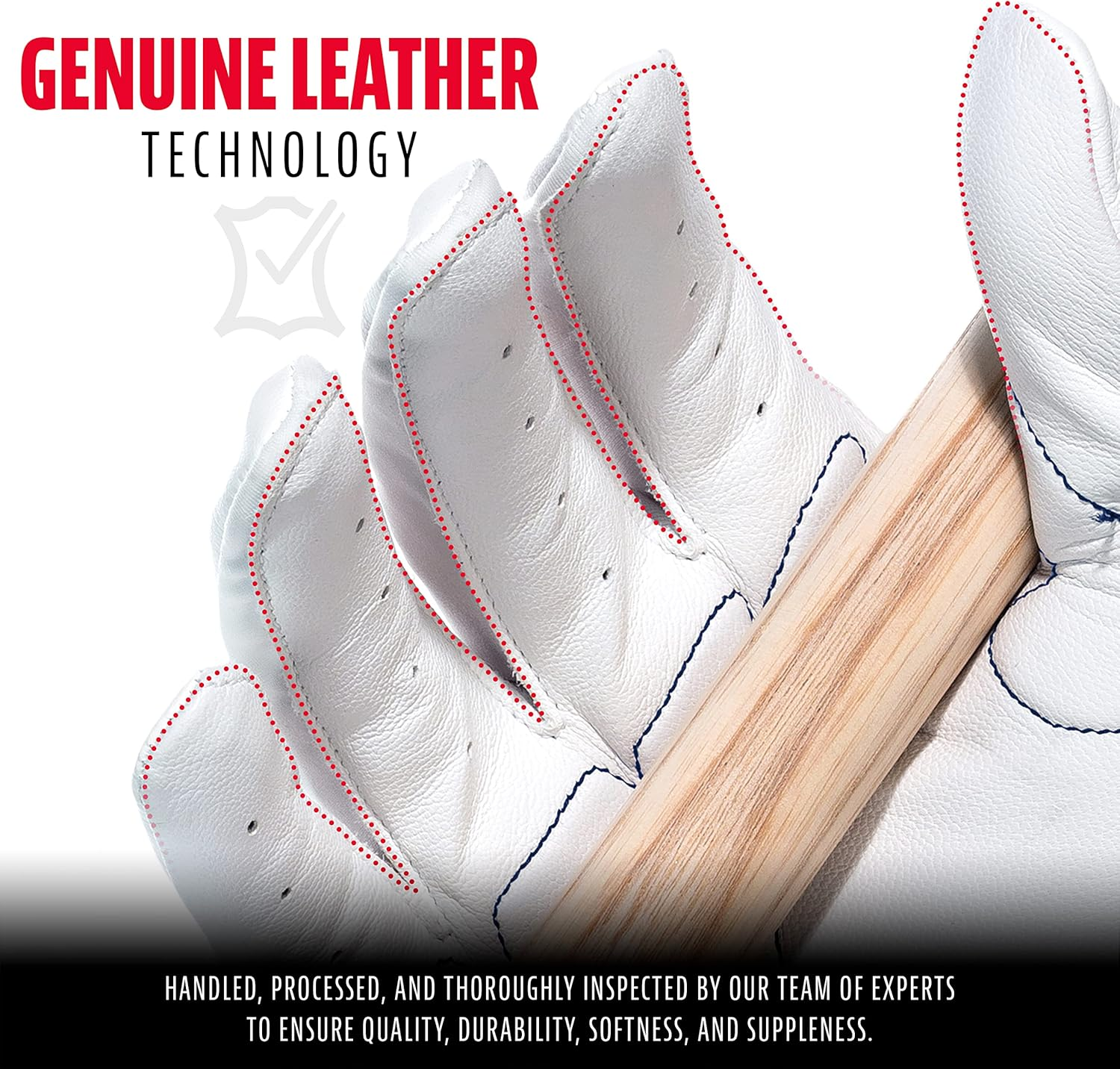 Franklin Sports MLB Shok-Sorb X Batting Gloves image number 5