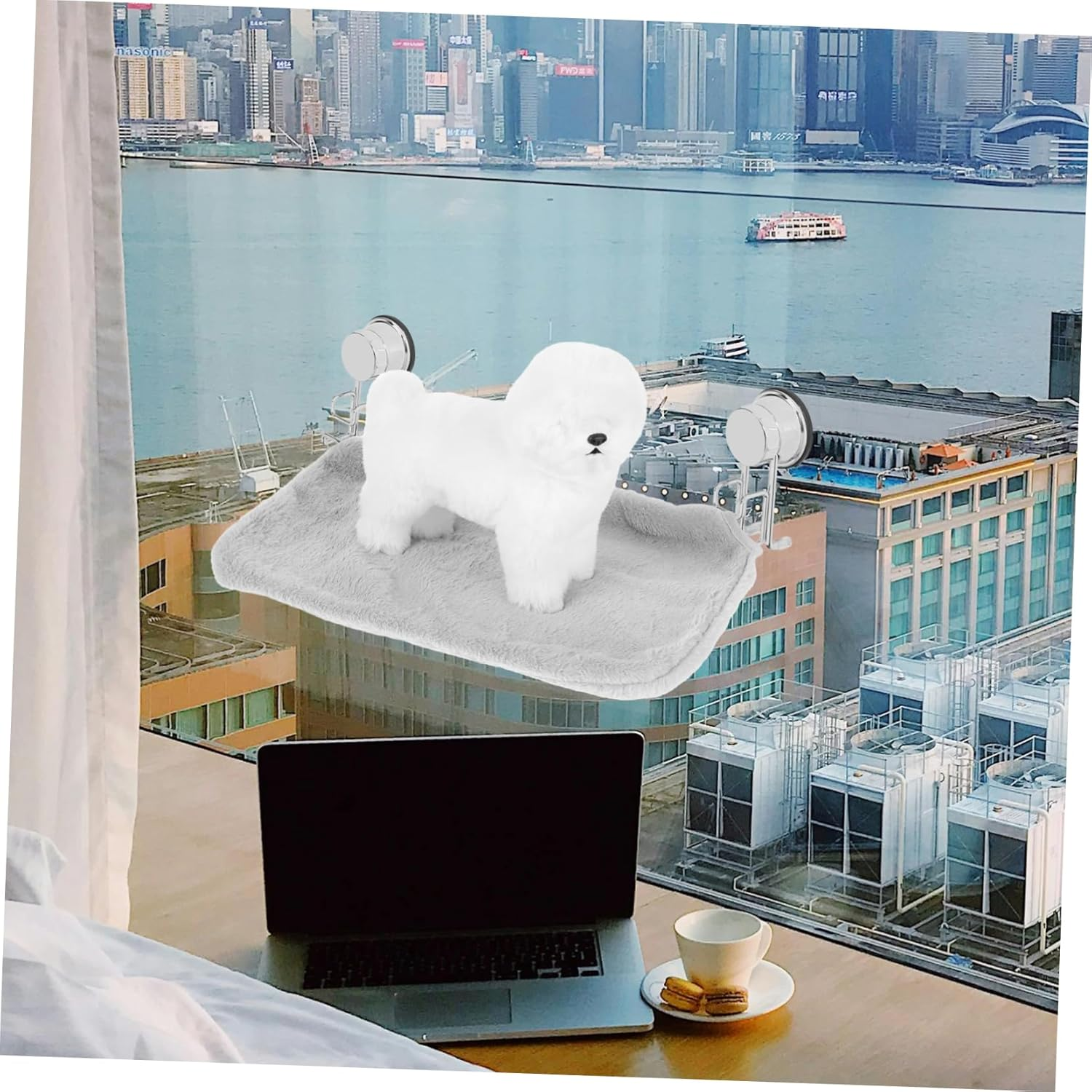 TOYANDONA Cat Perch Replacement Cover Foldable Hammock Sleeve for Indoor Cats Easy Clean image number 6