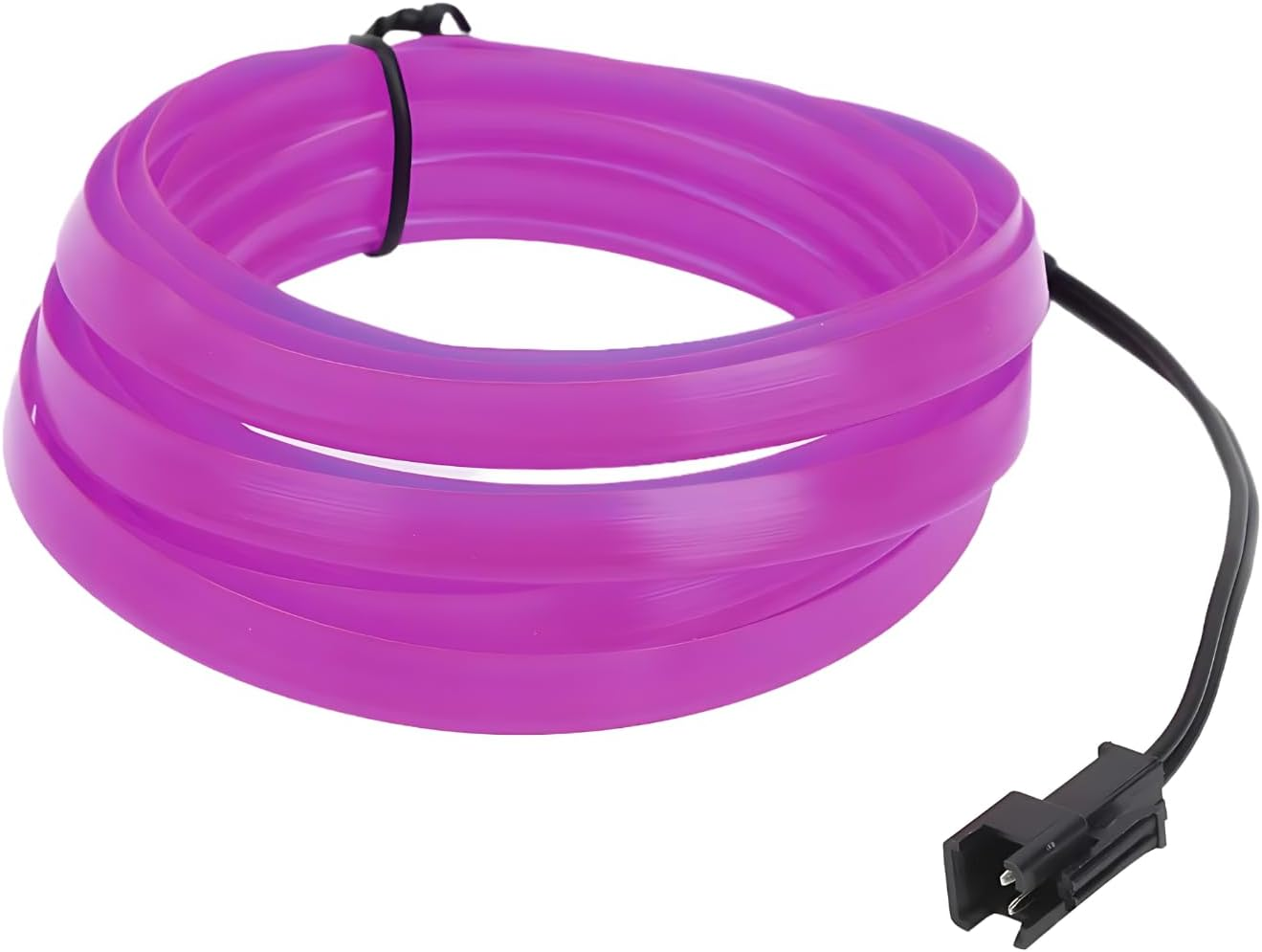 EZONEDEAL 3M 12V Red Neon LED Light Glow EL Wire String Strip Rope Tube Car Interior Decor DIY Auto Atmosphere Decorative Lamp Flexible Light (Red)