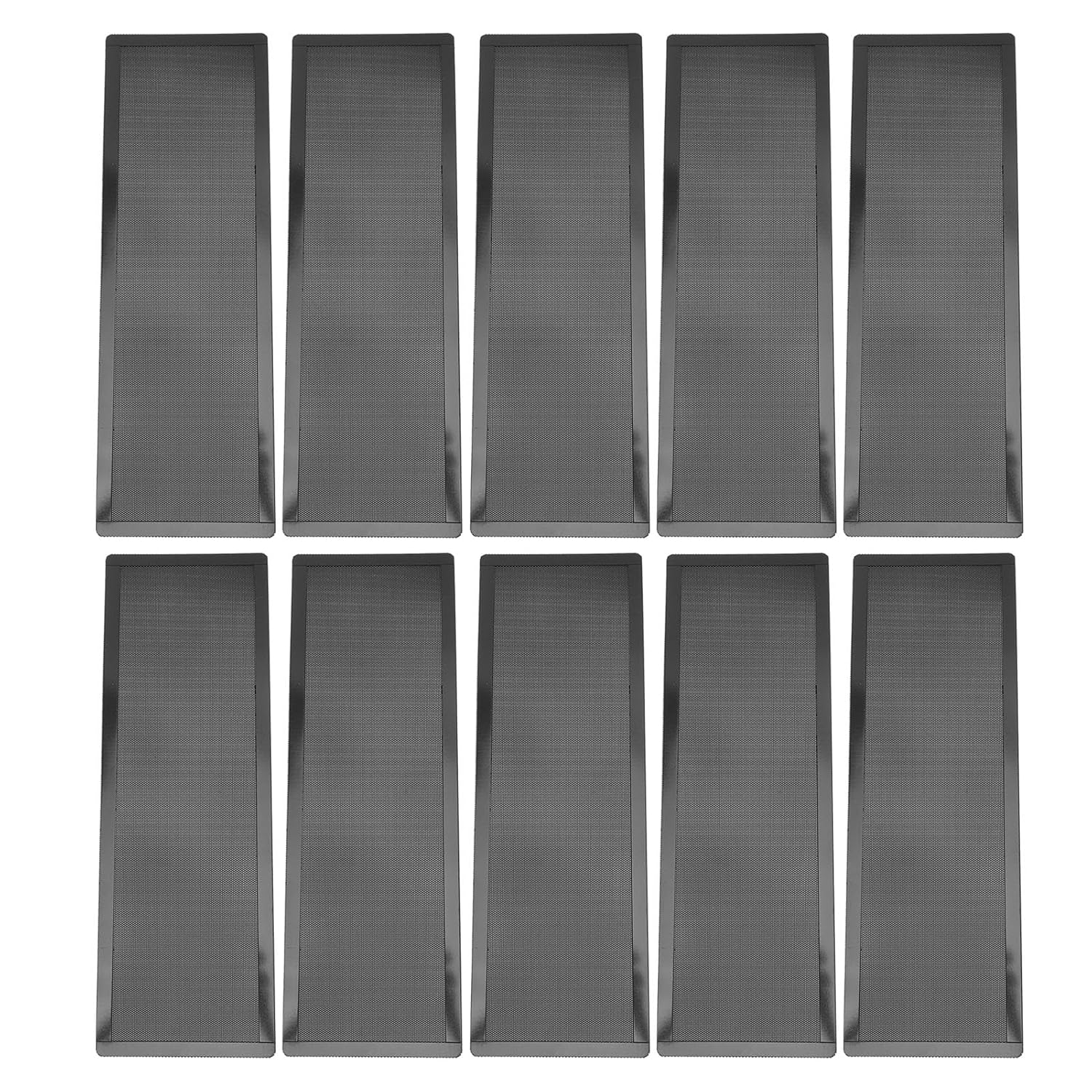 DIY PC Case Dust Mesh Filter, 10PCS PVC Dustproof Mesh Filter Cover with Magnetic Design, Computer Cooler Fan Dust Filter for Computer PC Case image number 6