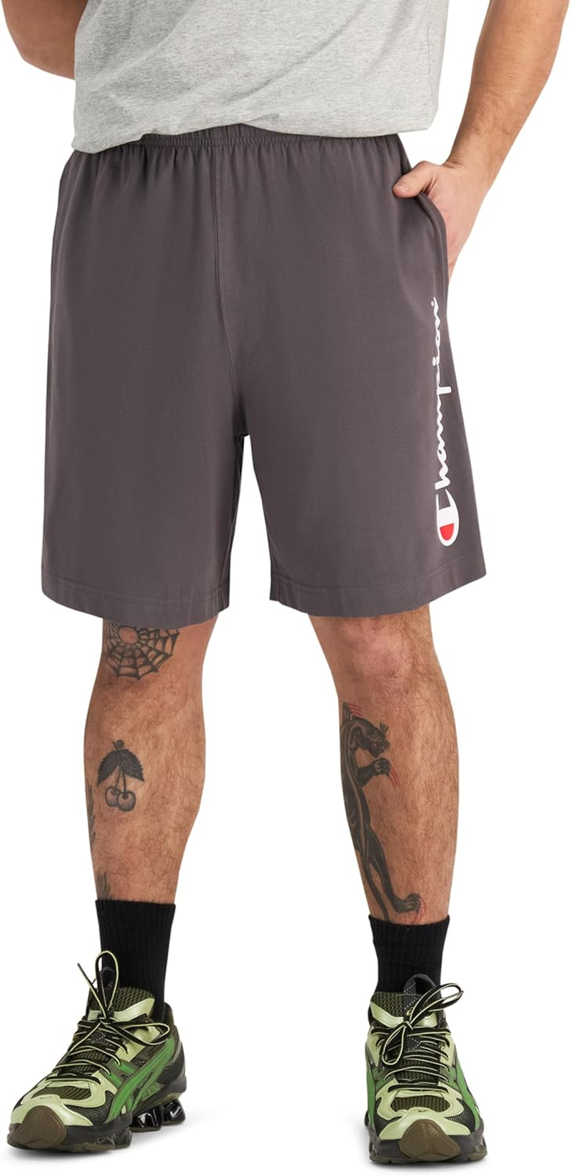 Champion Men'S Script Jersey Short