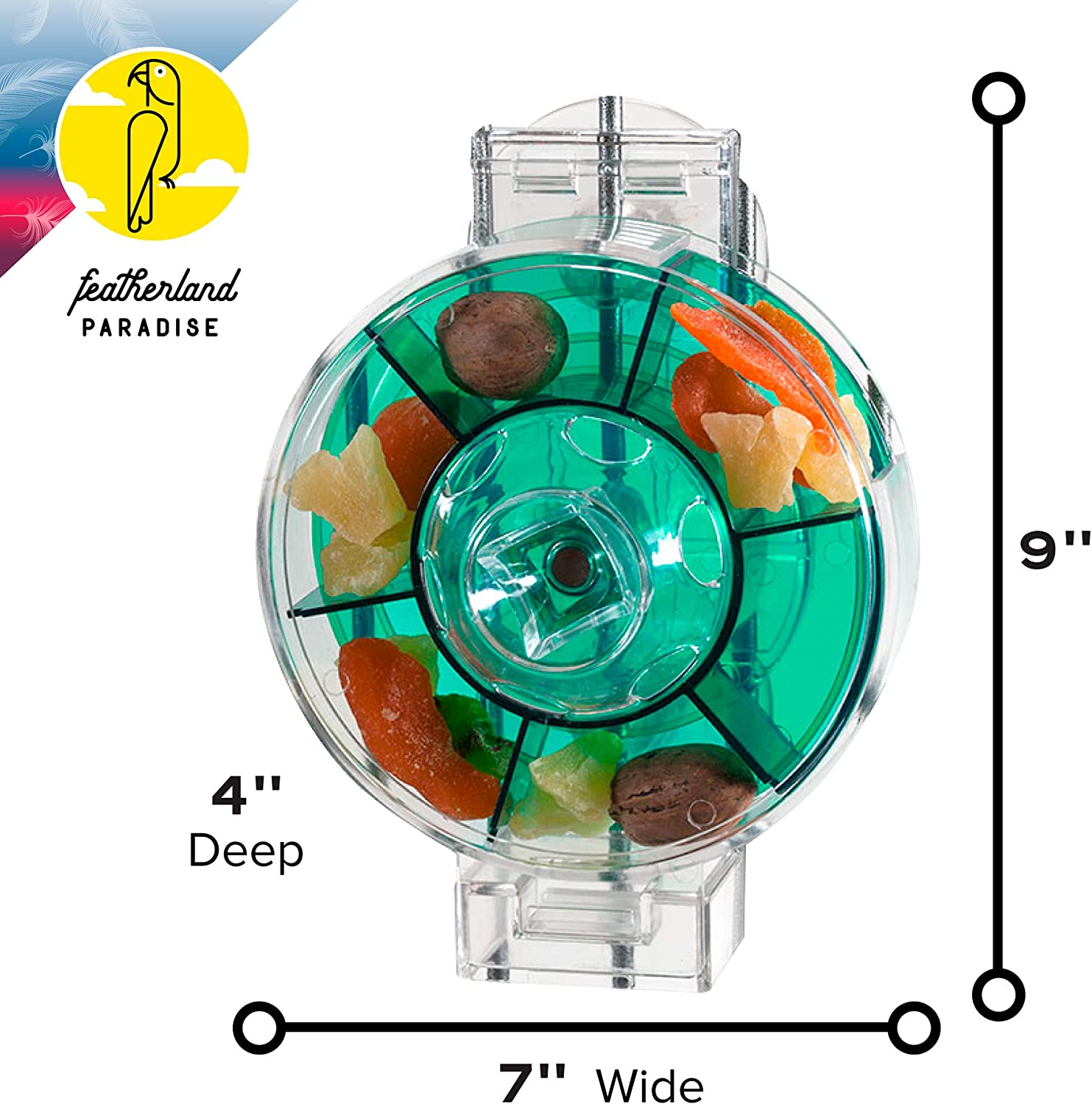 Featherland Paradise Bird Toy image number 3