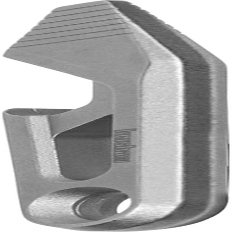 Kershaw Recap Keychain Bottle Opener, Gray Multi Tool with Bottle Opener, Pry Bar, and Flathead Screwdriver Tip, Fits Key Ring, Size of a House Key image number 3